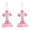 Beistle 6oz. Pink Cross Photo & Balloon Holders, 2ct.